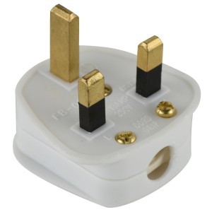 BS UK Type G 3pin Plug, 13A 220-240V Socket Compatible me ka Pole lepo